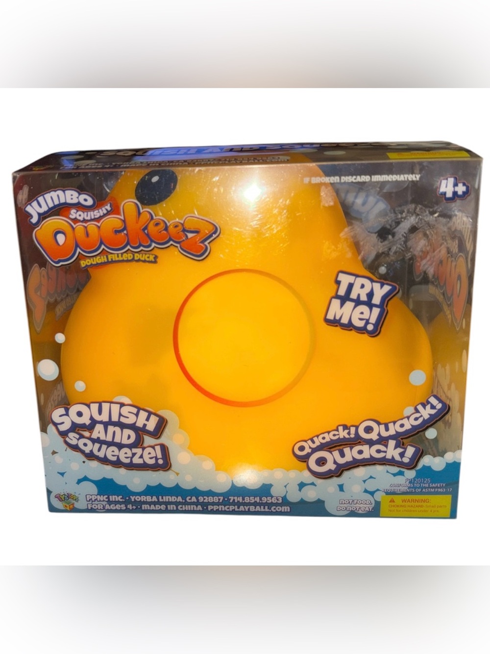Jumbo Squishy Duck Toy